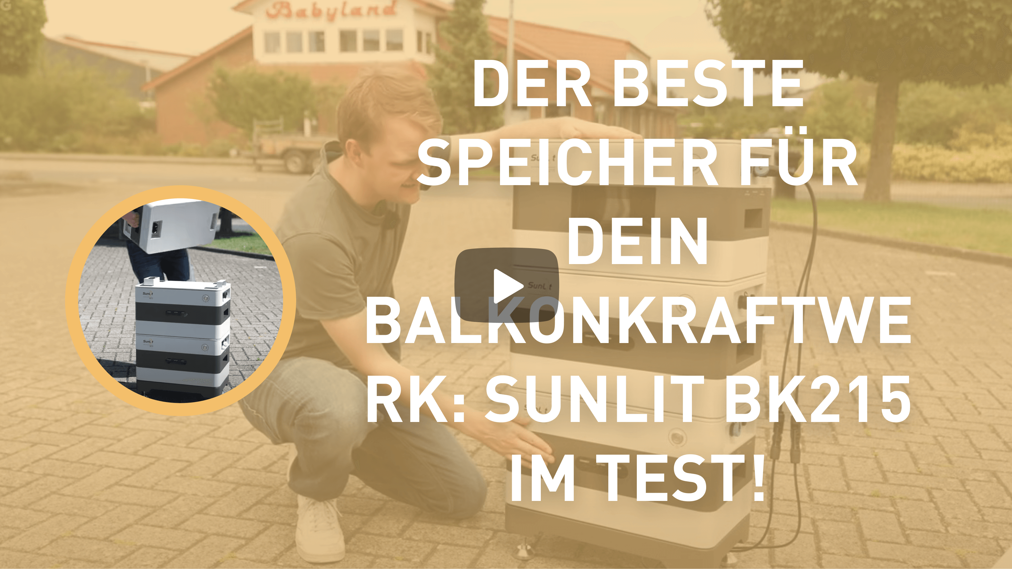 DER BESTE SPEICHER FÜR DEIN BALKONKRAFTWERK: SUNLIT BK215 IM TEST!